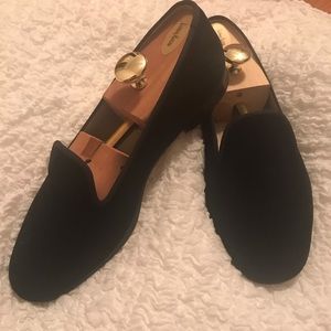 Men’s 10.5 Stubbs & Wootton black shoe